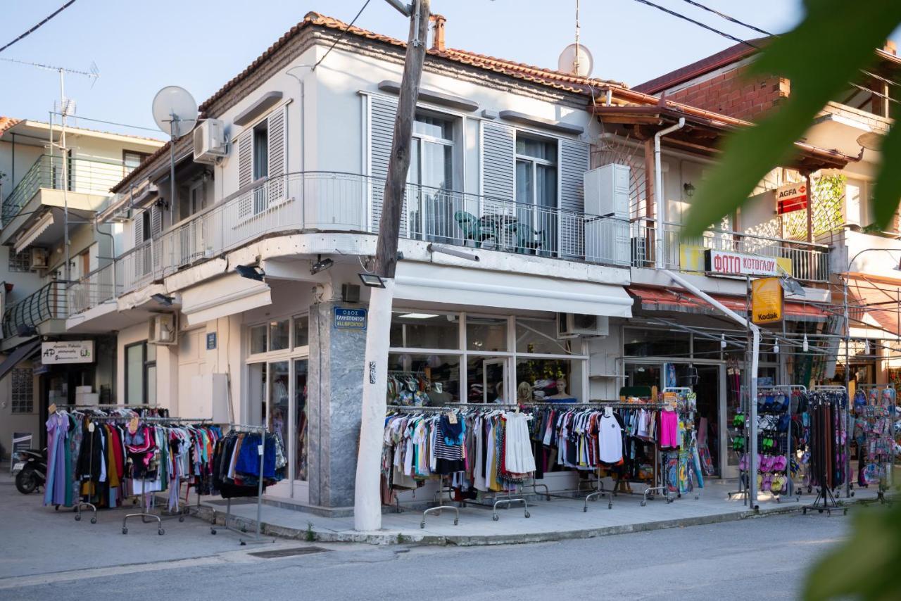 Sarafos Apartment Stavros Rooms Bagian luar foto