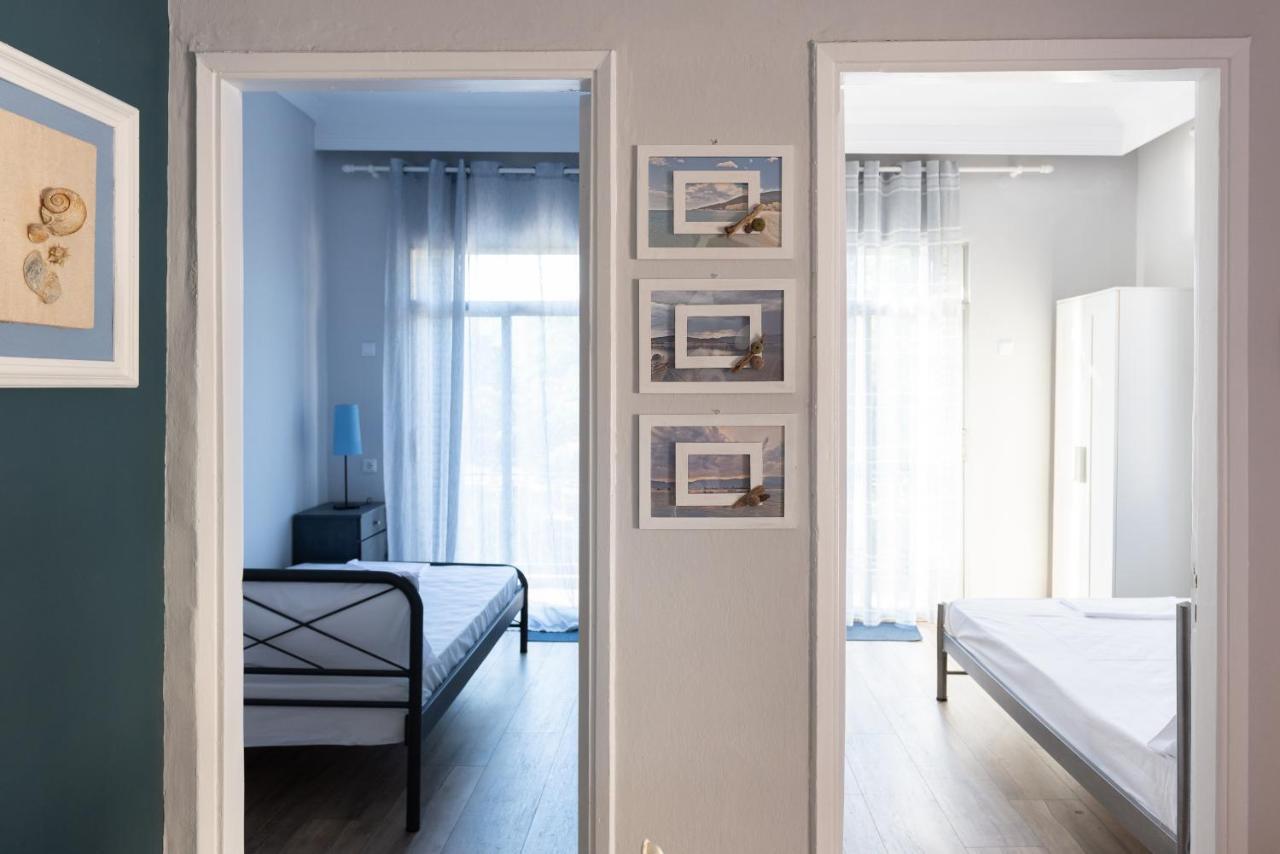 Sarafos Apartment Stavros Rooms Bagian luar foto